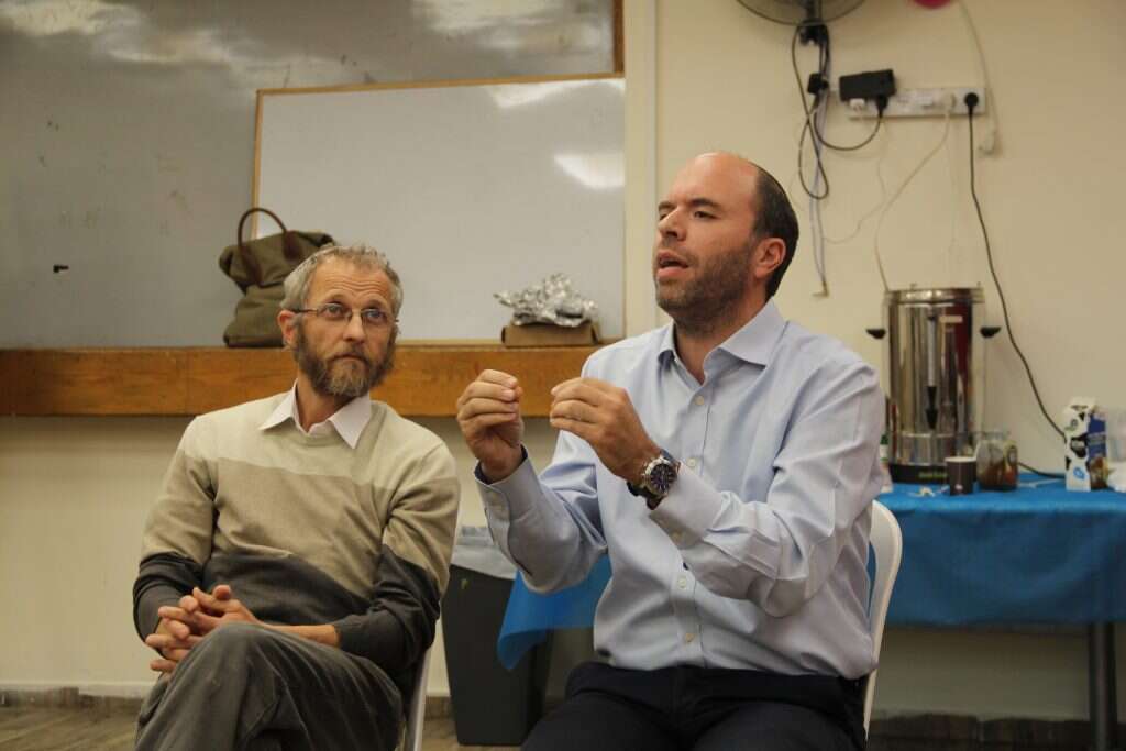 אבי רוקח (מימין) ודודי ליבוביץ. | רחלי מלק-בודה אבי רוקח (מימין) ודודי ליבוביץ. | רחלי מלק-בודה