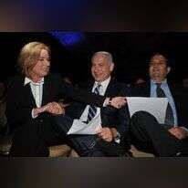 ברק, נתניהו ולבני בימים אחרים. | יוסי זליגר