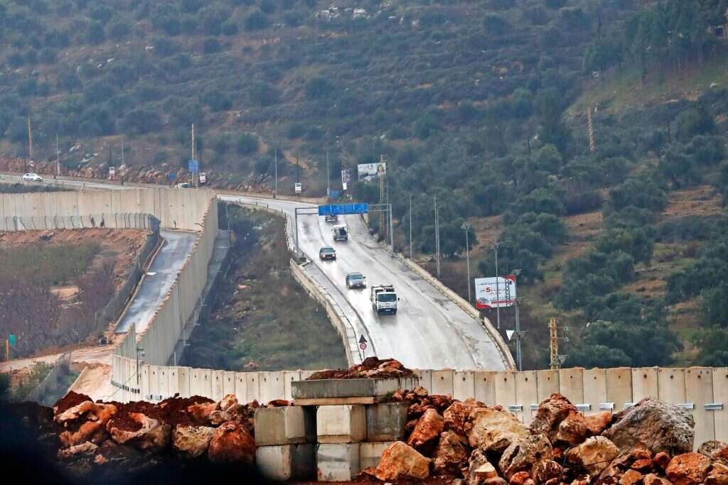 גבול לבנון. | AFP