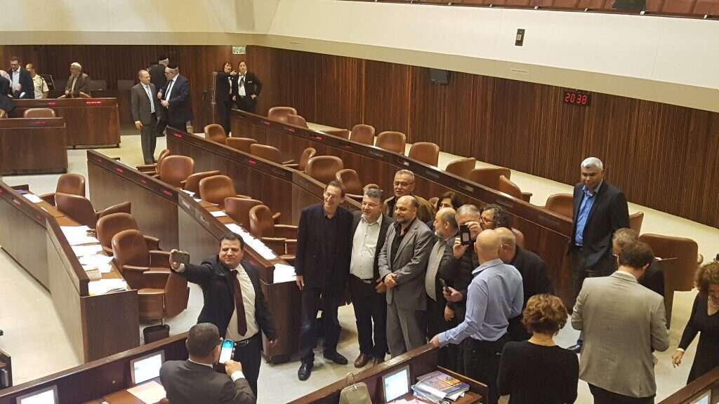סלפי בכנסת. הרשימה המשותפת. | שירית אביטן כהן