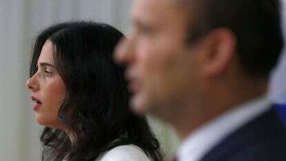 איילת שקד ונפתלי בנט. | AFP