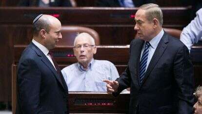 בנימין נתניהו ונפתלי בנט. | יונתן זינדל / פלאש 90