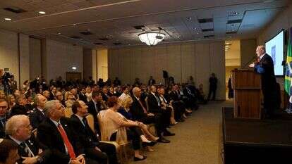 ראש הממשלה בנימין נתניהו נפגש עם חברי הקהילה היהודית בריו דה ז'נרו. | אבי אוחיון לע''מ