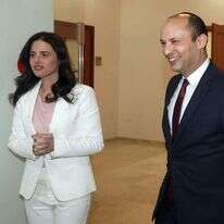 נפתלי בנט ואיילת שקד. | גדעון מרקוביץ