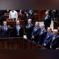 השבעת חברי הכנסת ה-20. | גדעון מרקוביץ