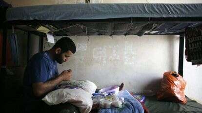 אסיר בכלא פלסטיני. אילוסטרציה. | רויטרס