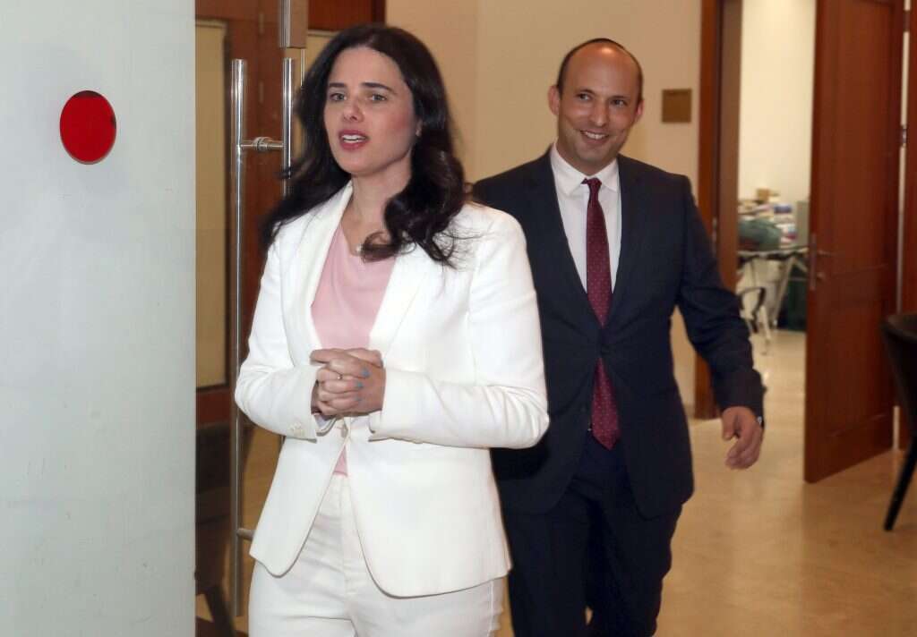 איילת שקד ונפתלי בנט. | גדעון מרקוביץ'