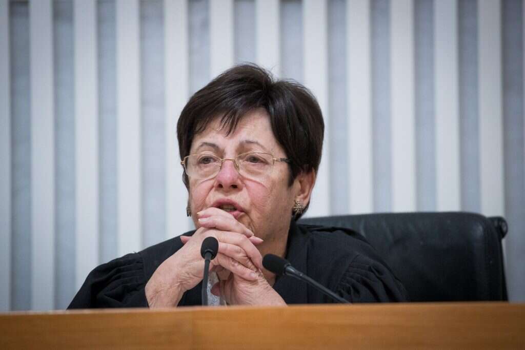 מי מינה את השופטים למומחים לסבירות? נשיאת העליון מרים נאור. | יונתן זינדל, פלאש90 מי מינה את השופטים למומחים לסבירות? נשיאת העליון מרים נאור. | יונתן זינדל, פלאש90