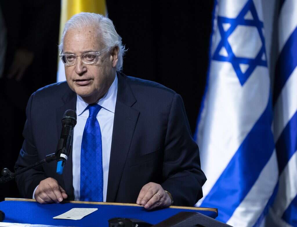 שגריר ארה"ב בישראל דייויד פרידמן. | EPA