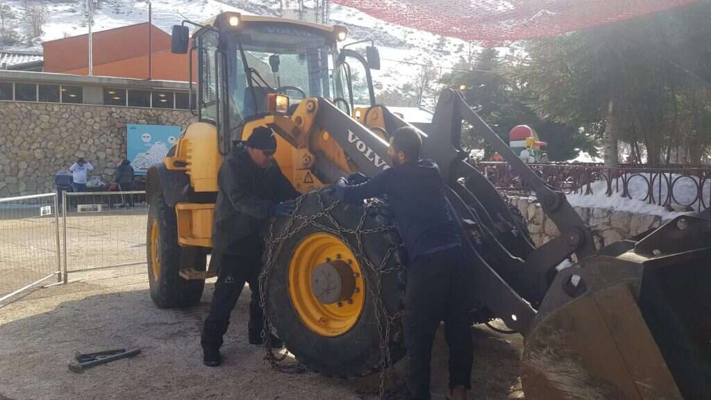 הכנות לסופה. | אתר החרמון