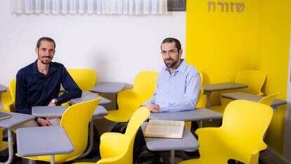 חובב יחיאלי (מימין) ואוריאל הרצוג. | אריק סולטן