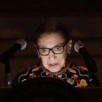 רות ביידר גינסבורג. | גטי אימג'ס