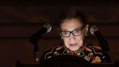 רות ביידר גינסבורג. | גטי אימג'ס