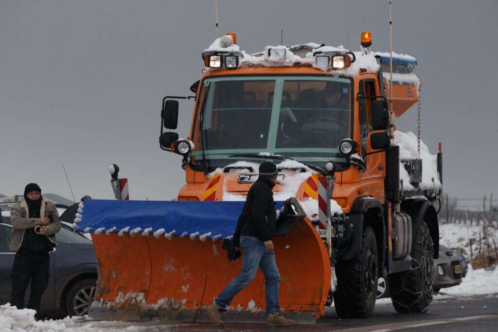 שלג בחרמון. | אנצ'ו ג'וש ג'יני