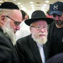 הרב דב ליאור. | יונתן זינדל, פלאש 90