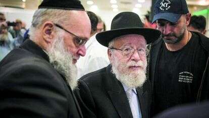 הרב דב ליאור. | יונתן זינדל, פלאש 90