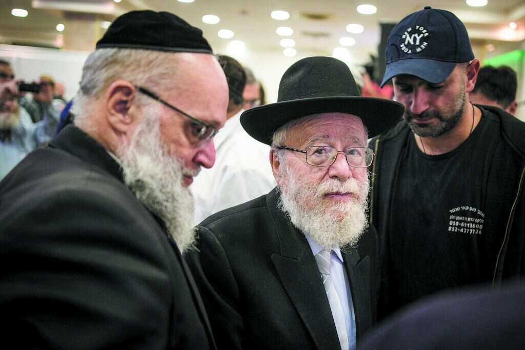 הרב דב ליאור. | יונתן זינדל, פלאש 90