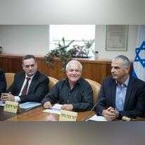 חיים כץ וישראל כ"ץ. | הדס פרוש/פלאש 90