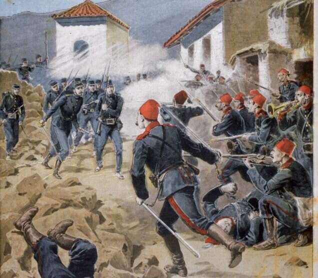 מלחמת יוון-טורקיה. | גטי אימגס מלחמת יוון-טורקיה. | גטי אימגס