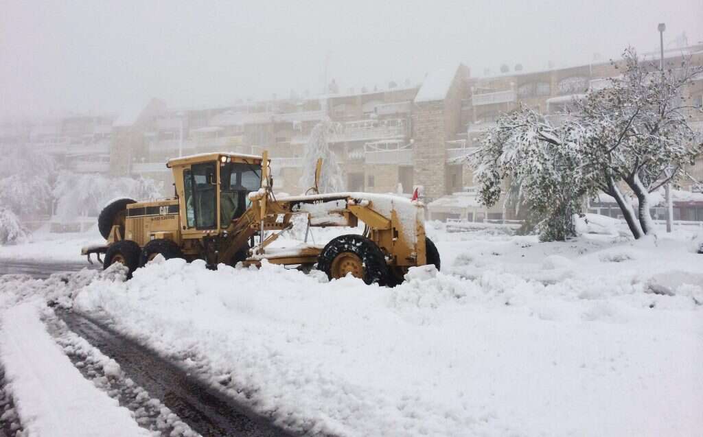 שלג בירושלים. | ינון בן שושן