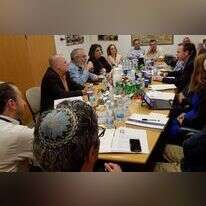 מפגש נציגי התנועה הרפורמית במשרד החוץ. | מתוך הפייסבוק של יזהר הס