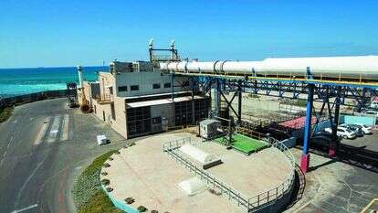 מתקן ההתפלה בחדרה. | מישל דוט קום