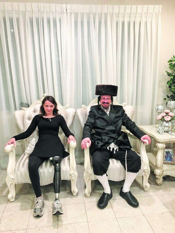 סגל ואביה בביקור בארה"ב. | אלבום פרטי