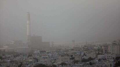 אובך בתל-אביב, ארכיון. | גדעון מרקוביץ