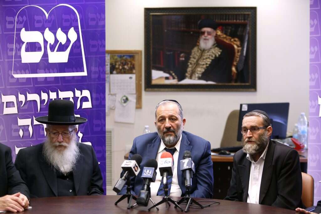 משה גפני, אריה דרעי ויעקב ליצמן. | דודי ועקנין