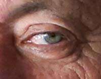 עינו של בני גנץ. | אבישג שאר ישוב