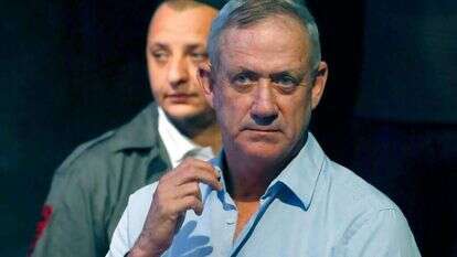 בני גנץ. | AFP