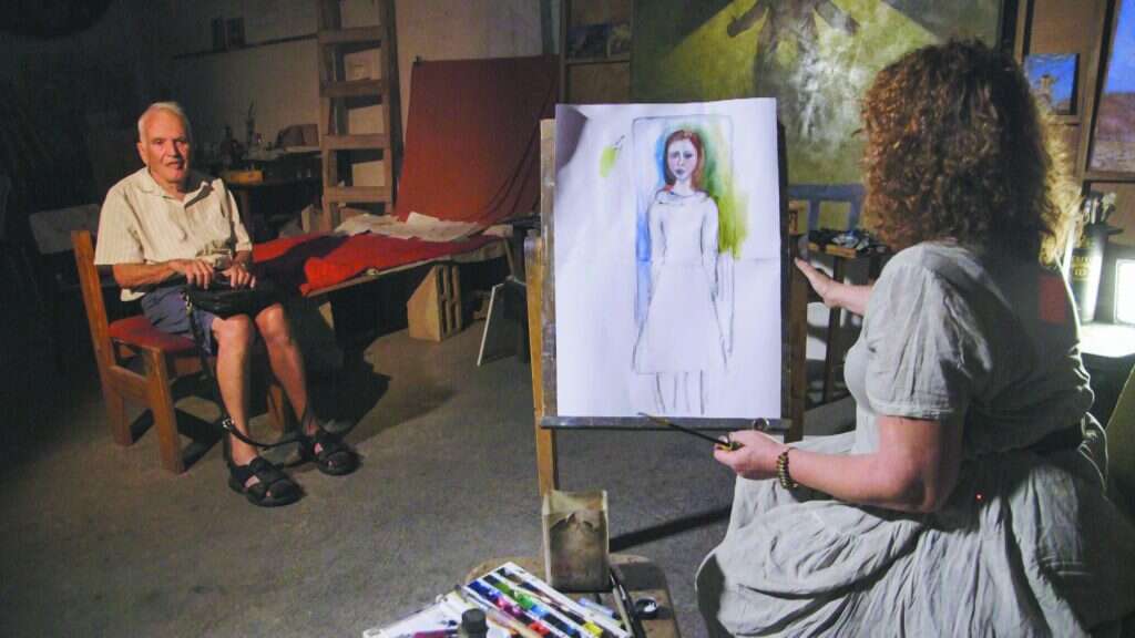 חלום שנגדע ביער. ציור דיוקנה של גיזלה. | יוחאי רוזנברג