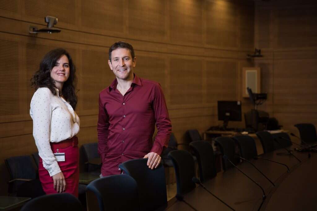 יאיר פינק ולינור דויטש. | הדס פרוש, פלאש90