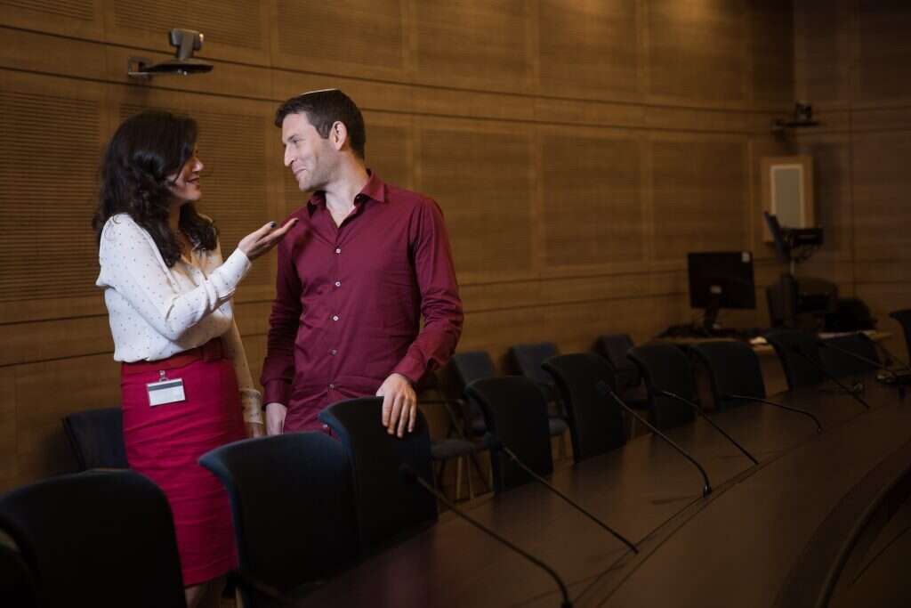 יאיר פינק ולינור דויטש. | הדס פרוש, פלאש90