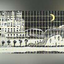 מקבל את עקרון השוויון ומתנגד עקרונית לעבדות. פרט מתוך קליפ לשיר "ירח", עמית טריינין, 2016. מתוך התערוכה "ירח" שהוצגה בגלריה שכטר