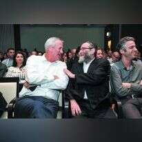 ח"כ משה גפני ובני גנץ. | גדעון מרקוביץ