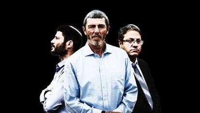 בן-גביר, הרב פרץ, סמוטריץ. צילומים: אריק סולטן, יונתן זינדל, פלאש 90