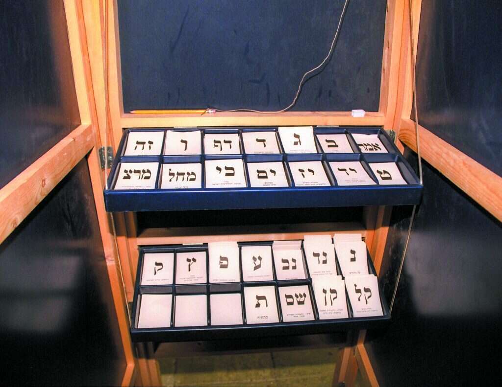 פתקי ההצבעה ב־92'. חמש מפלגות ימין לא עברו את אחוז החסימה. | זיו קורן, לע"מ