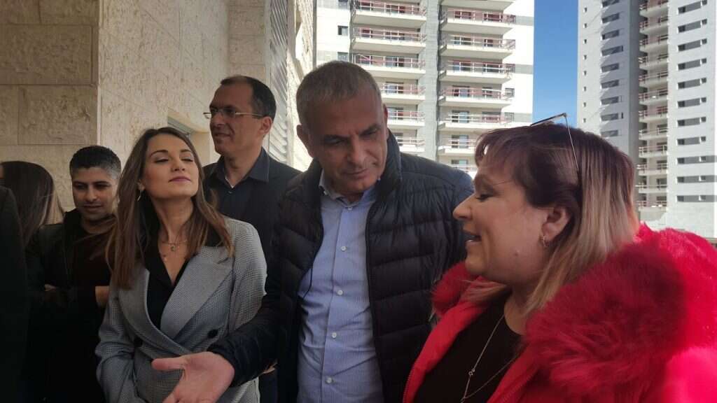 סיור שר האוצר כחלון באתר "מחיר למשתכן". | יאיר קראוס