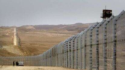 גדר הגבול עם מצרים. | AFP