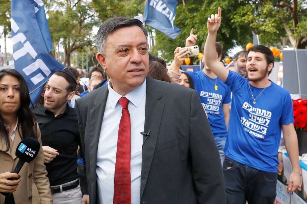 יו''ר העבודה אבי גבאי. | AFP