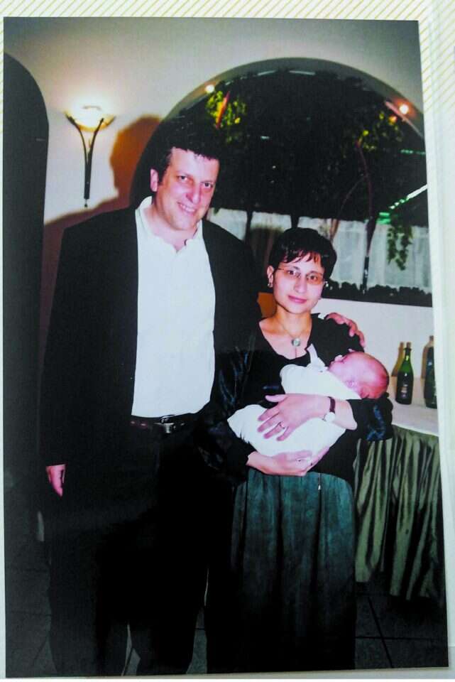 אברי וליאורה בר־לבב, 2001. | באדיבות המשפחה