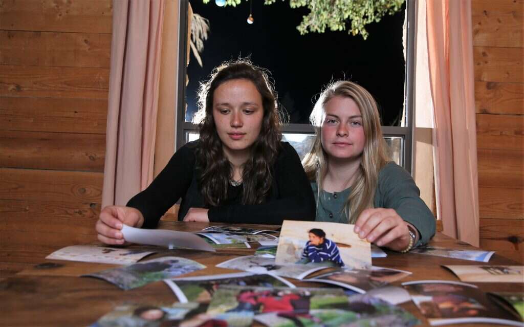 אמנה ארנרייך (מימין) תאיר בירן. | מרים צחי