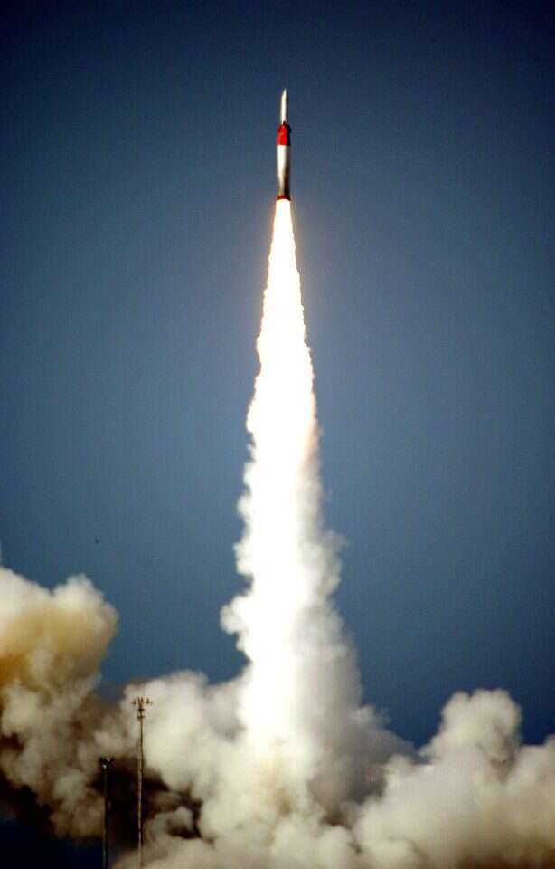 השאיפה היא לעסוק בפיתוח מערכות נשק. טיל חץ. | גטי אימג'ס