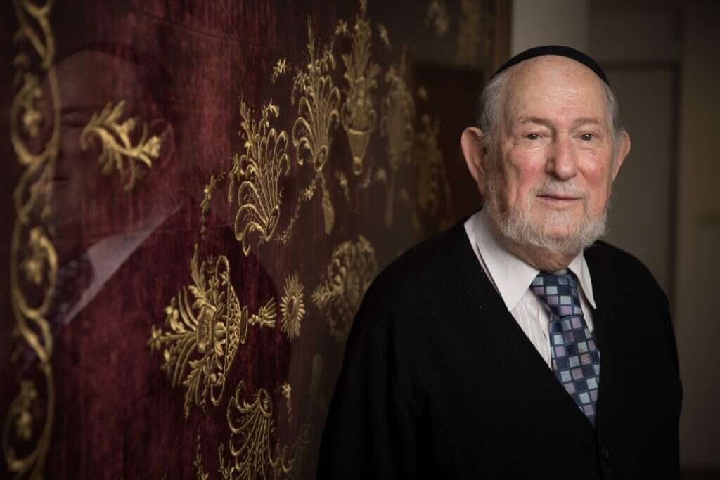 הרב מנחם הכהן. | הדס פרוש - פלאש 90