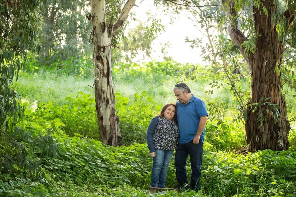 שושי ואורי מרגולין. | אבישג שאר-ישוב