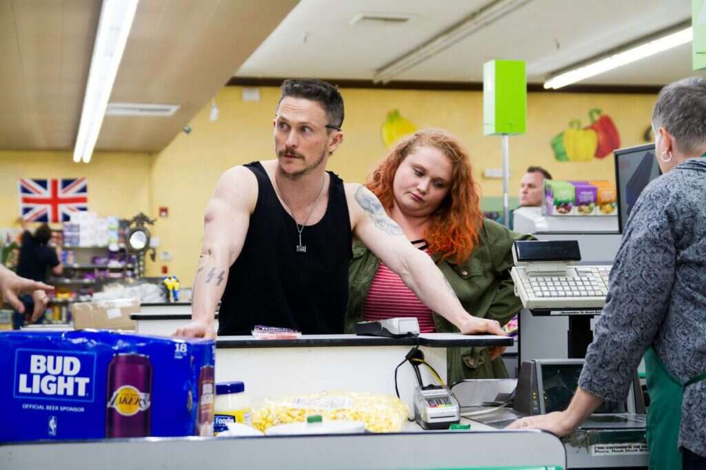 הימין הקיצוני בארה"ב הרים את ראשו. מתוך הסרט. | באדיבות הפקת SKIN