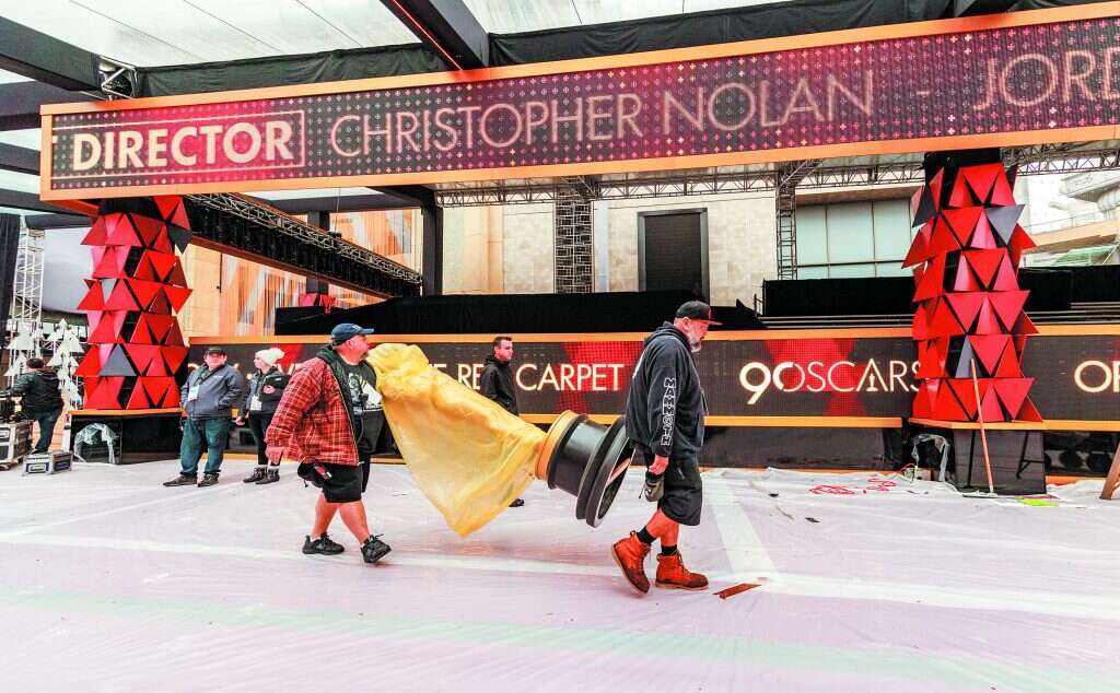 הכנות לאוסקר. | גטי אימג'ס