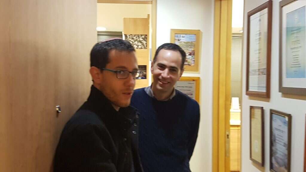 לשכתו של ח"כ סלומינסקי כעת. | שירית אביטן כהן