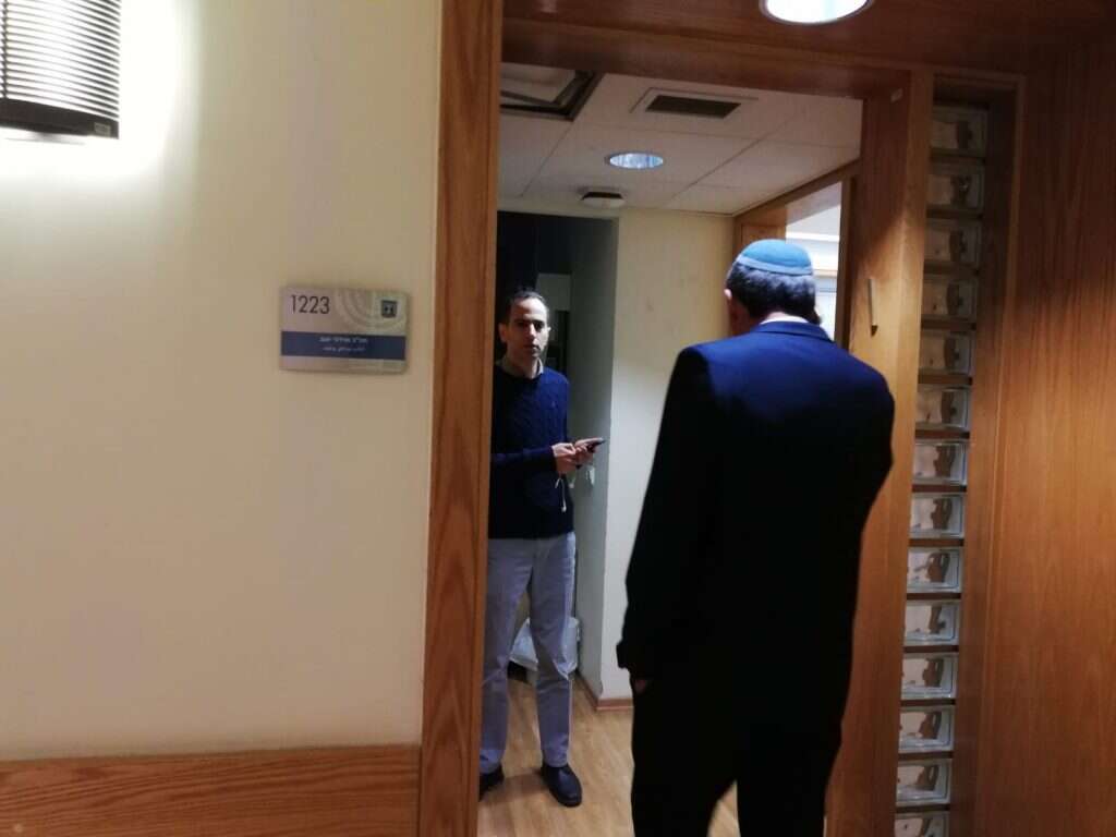 יו"ר הבית היהודי הרב רפי פרץ. | שירית אביטן כהן